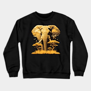 elephant Crewneck Sweatshirt